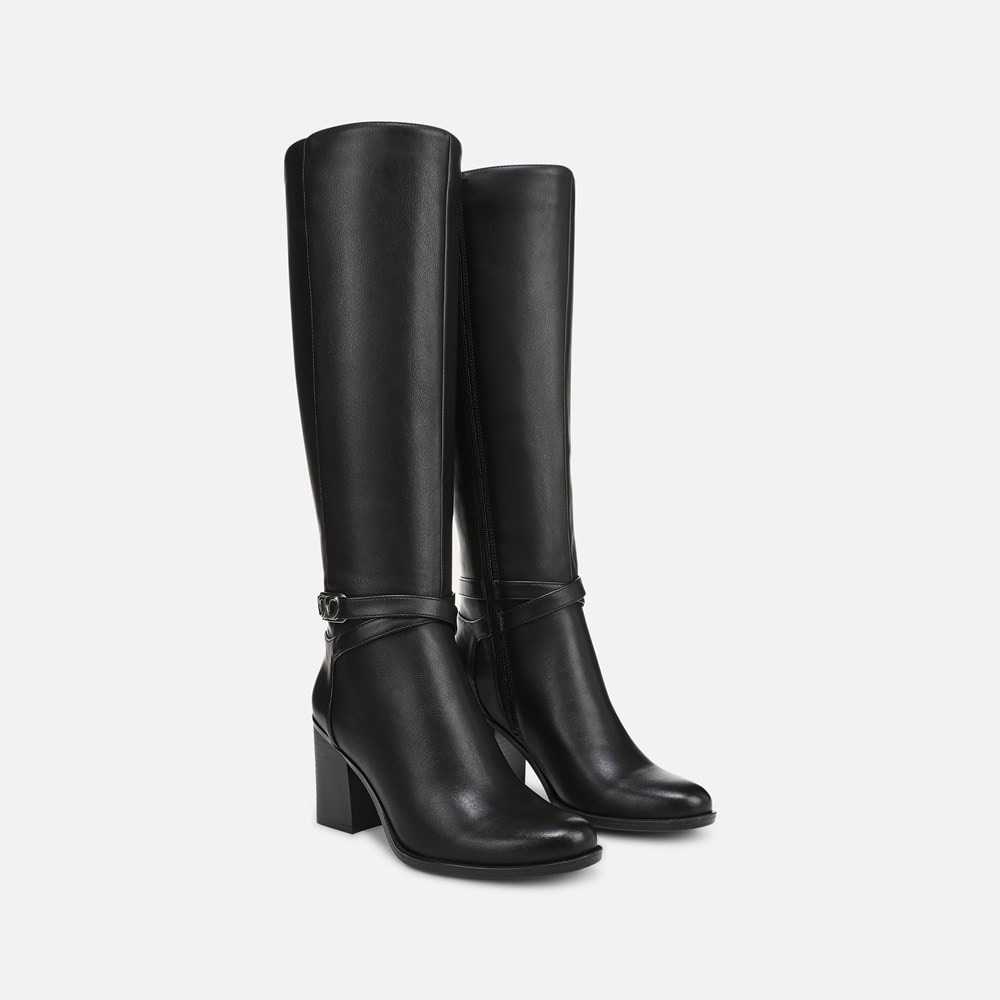 Naturalizer Jane Black Heeled Boots
